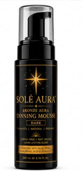 Solé Aura™ Rich Golden Bronze Dark Self Tanning Mousse