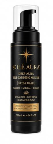 Solé Aura™ Maximum Deep Bronze Ultra Dark Self Tanning Mousse