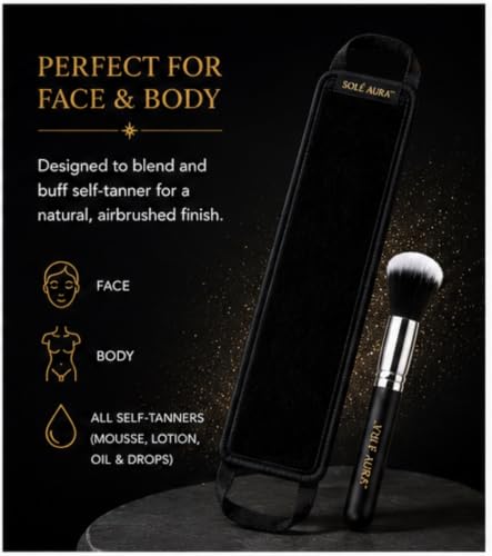 Solé Aura Flawless Glow Duo™ Premium Self-Tanning Applicator Kit