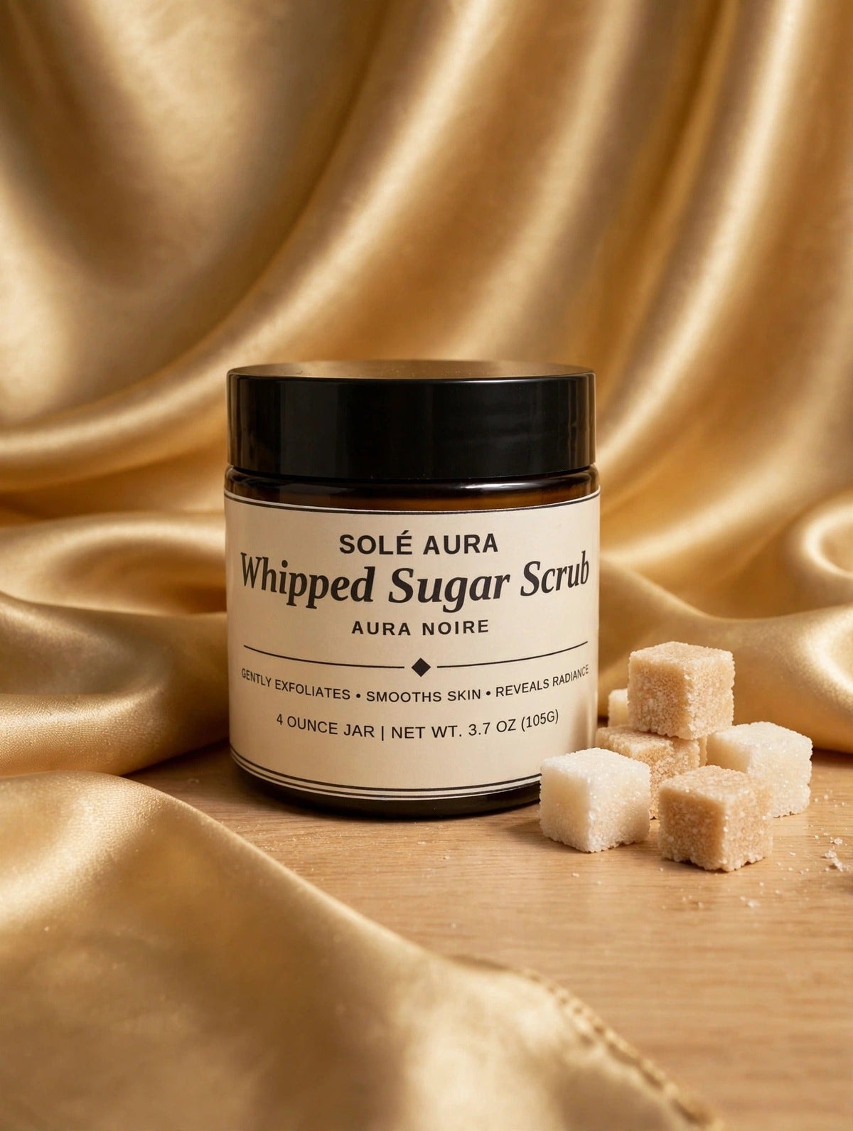 Solé Aura Whipped Sugar Scrub — Aura Noire